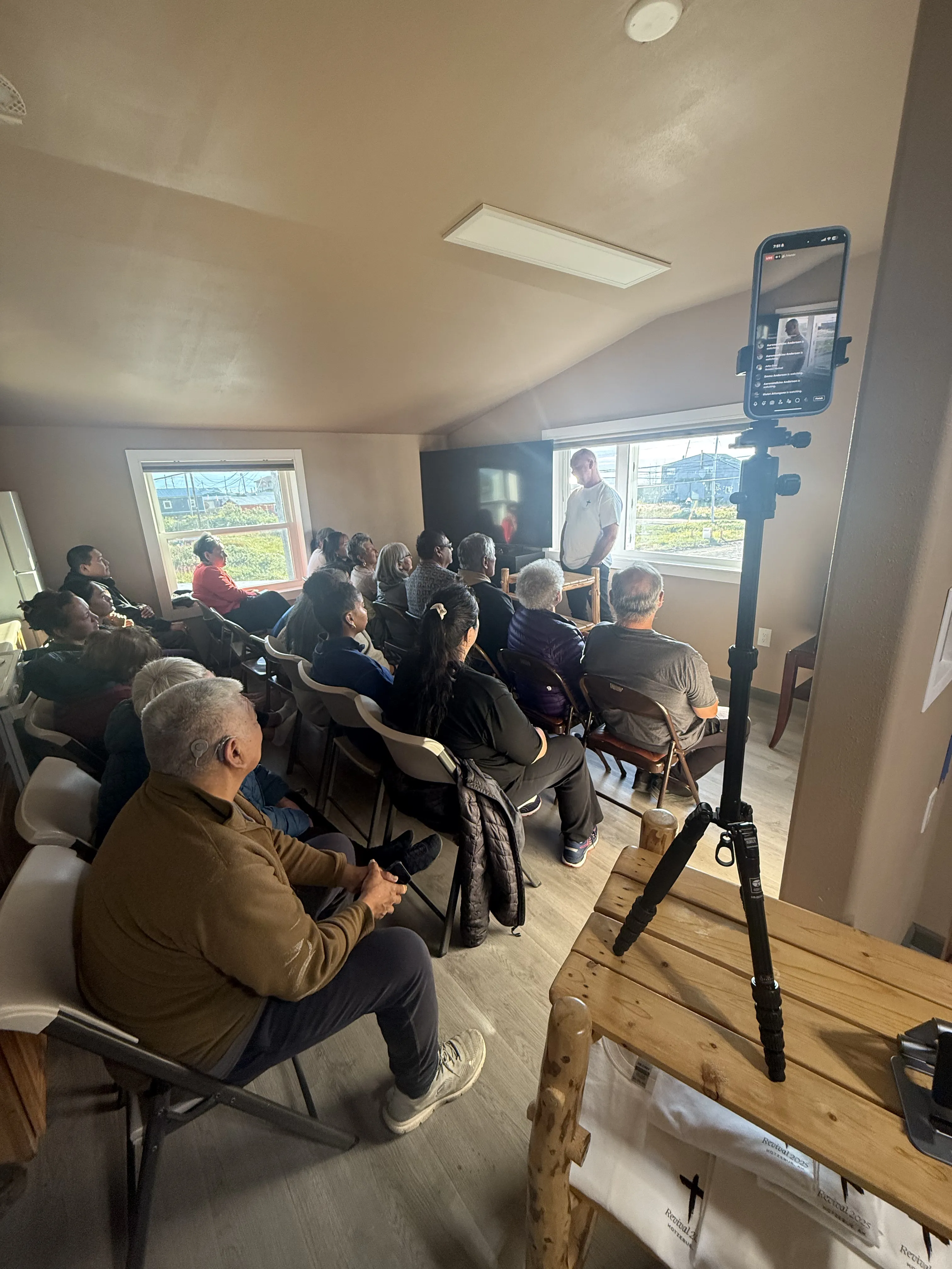 Warm-season outdoor revivals, camp meetings, and village outreaches across Northwest Alaska.