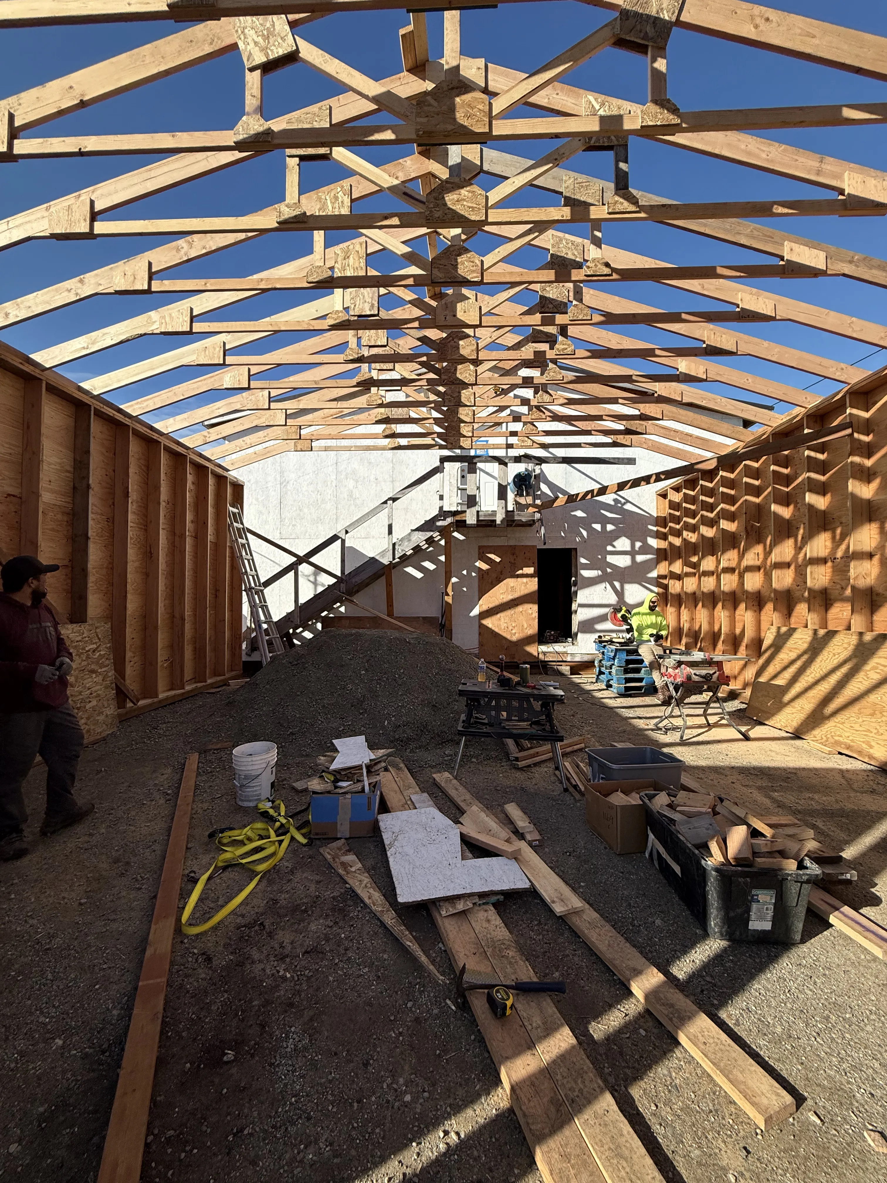 Late-year village visits, community gatherings, and cold-season preparations.