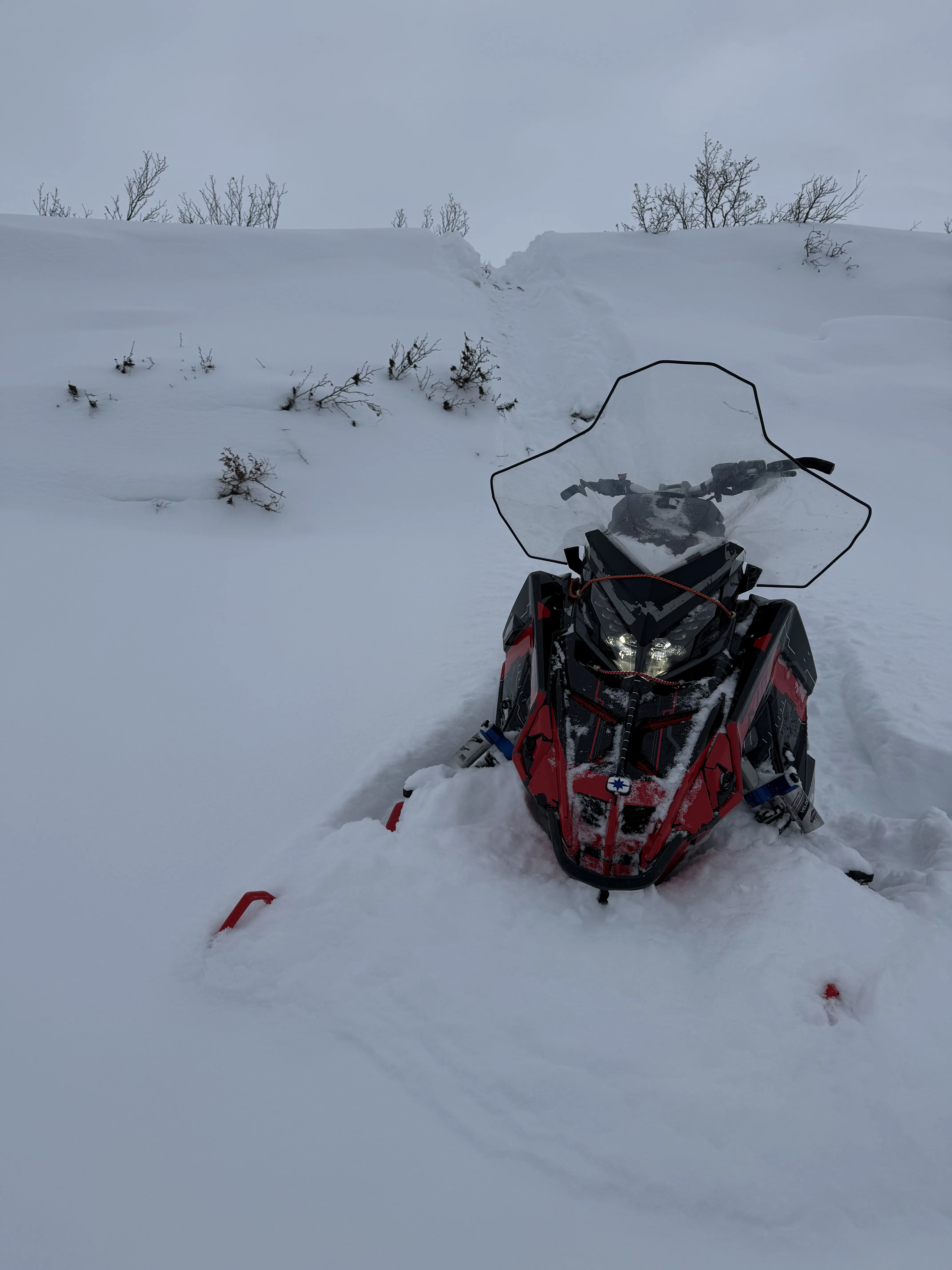 Early 2025 village trips crossing snow and tundra.